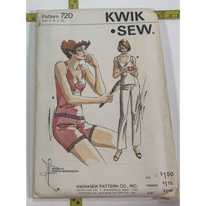 Kwik Sew Pattern 720 Vintage By Kirstin Martensson